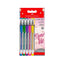 BolÃÂgrafo Faber Castell Color Gel Sparkle BlÃÂster X 5 Und