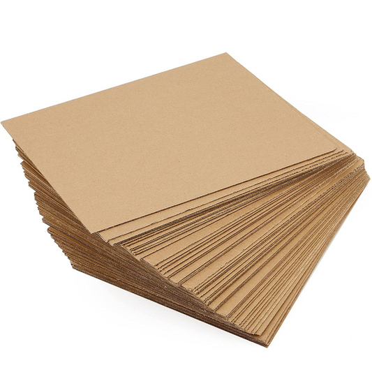 Cartón prensado desde el número 18