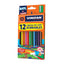 Colores Largos Borrable Vinifan Triangulares X 12 Und
