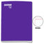 Cuaderno Rayado Deluxe College A4 Morado 100 Hojas