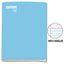 Cuaderno Triple Renglón Con Sombra Deluxe College A4 Celeste 100 Hojas