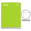 Cuaderno Cuadriculado Deluxe College Bakan A4 Verde Claro 80 Hojas