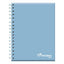 Cuaderno Cuadriculado Anillado Iris Color A4 Acero Tapa Dura