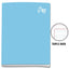 Cuaderno Triple Raya Deluxe Loro A4 Celeste 80 Hojas