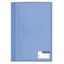 Folder Vinifan Oficio Azul Marino Tapa Transparente Con Fastener