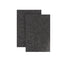 Microporoso Escarchado A4 Negro X 10 Und