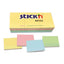 Notas Adhesivas StickN Notes 38 X 51 Mm Colores Pasteles 1200 Hojas
