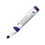 Plumón Para Pizarra Faber Castell 123 Punta Gruesa Morado