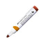 Plumón Para Pizarra Faber Castell 123 Punta Gruesa Naranja