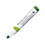 Plumón Para Pizarra Faber Castell 123 Punta Gruesa Verde Limón