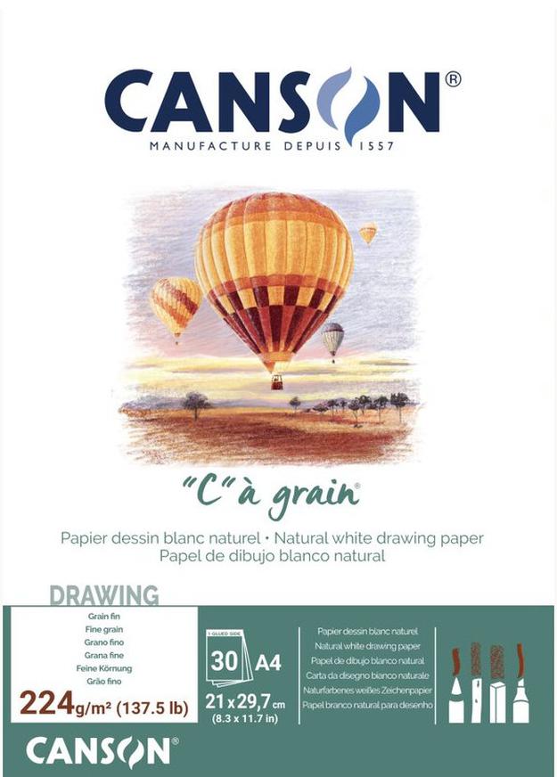 Block Canson C A Grain A4 224 Gr Imagen principal del producto
