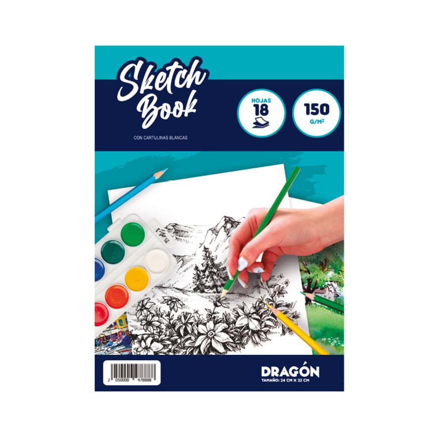 Block De Dibujo Especial Dragon 150 G 24 X 32 Cm 18 Hojas Imagen principal del producto