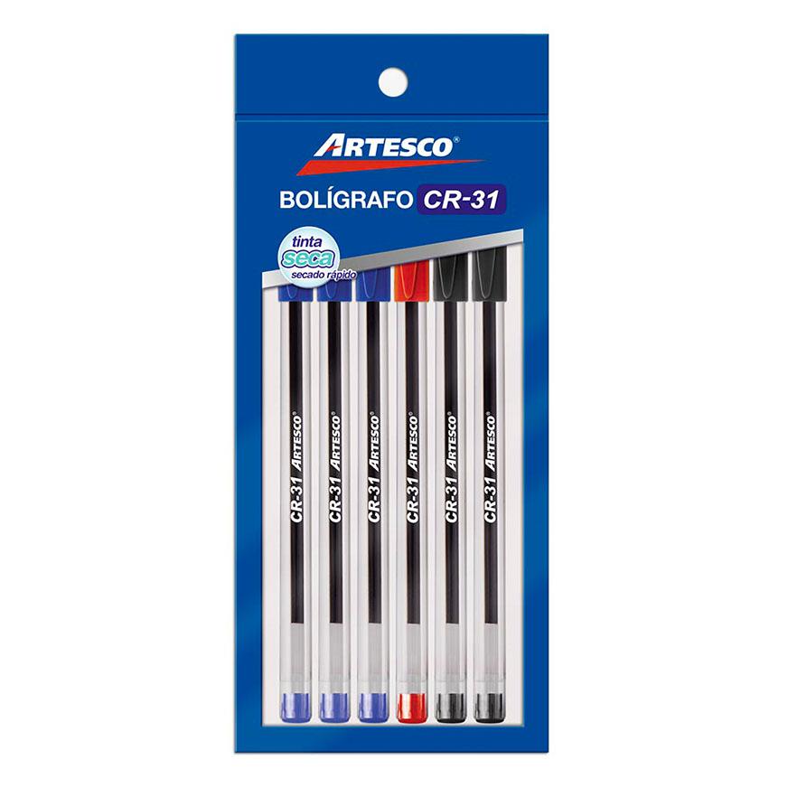 BolÃ­grafo Artesco Cr31 X 6 Und