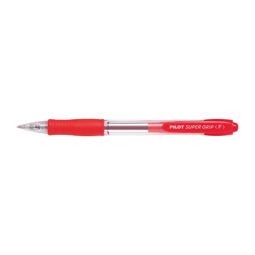 BolÃ­grafo Pilot Bpgp10Rf Super Grip Rojo X 1 Und Imagen principal del producto