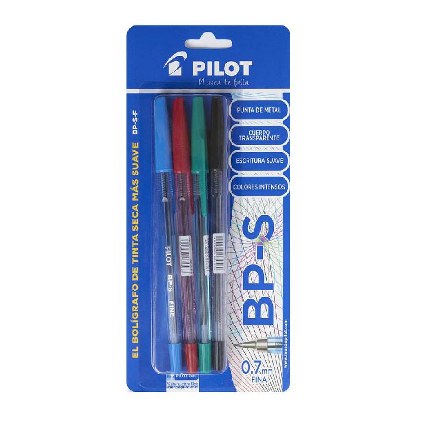 BolÃƒÂ­grafo Pilot BpSf Punta Fina X 4 Und