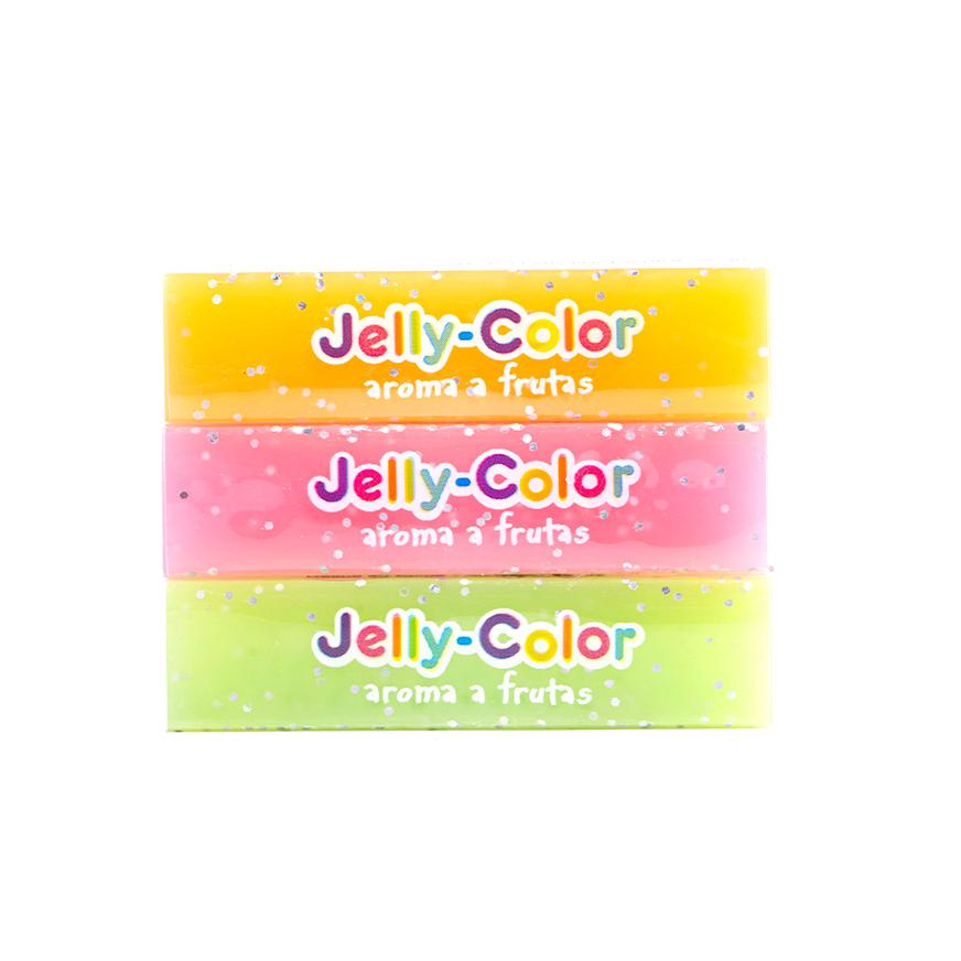 Borrador Artesco Jelly Color Surtido X 3 Und