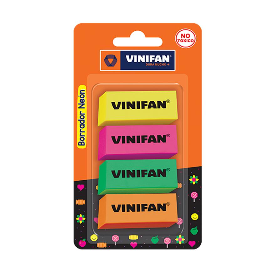 Borrador Vinifan NeÃ³n X 4 Und Imagen principal del producto