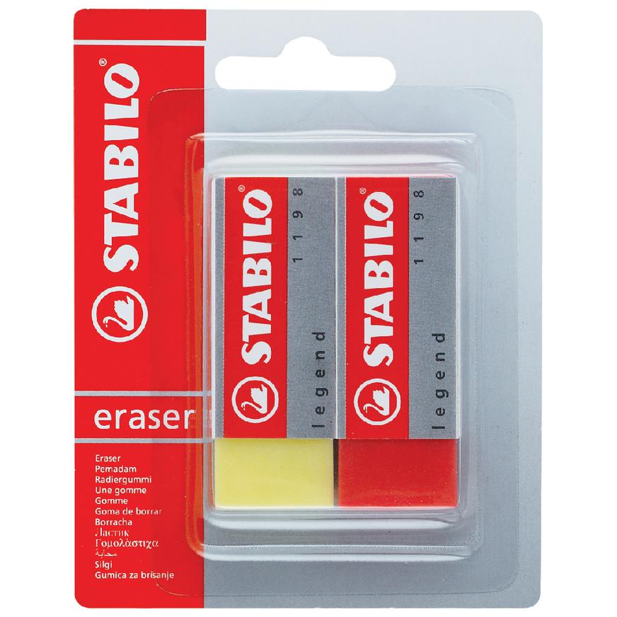 Borrador De Color Stabilo Legend X 2 Und