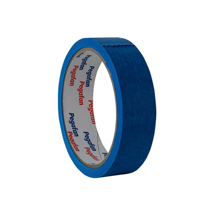 Cinta Masking Tape Pegafan 1 X 20 Yd Azul