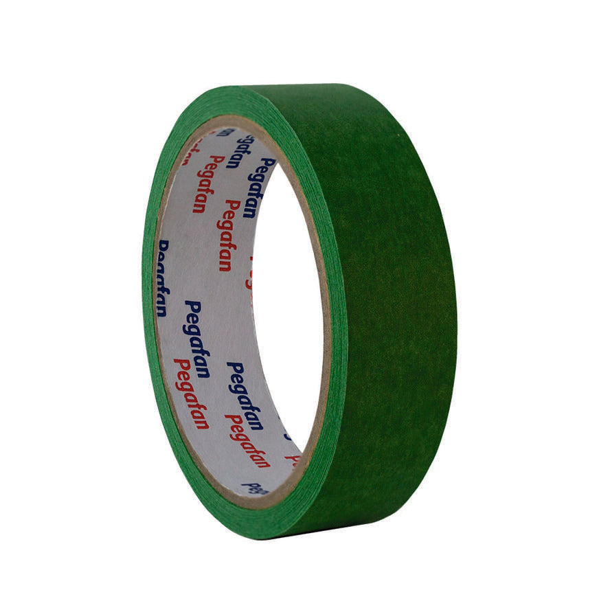 Cinta Masking Tape Pegafan 1 X 20 Yd Verde