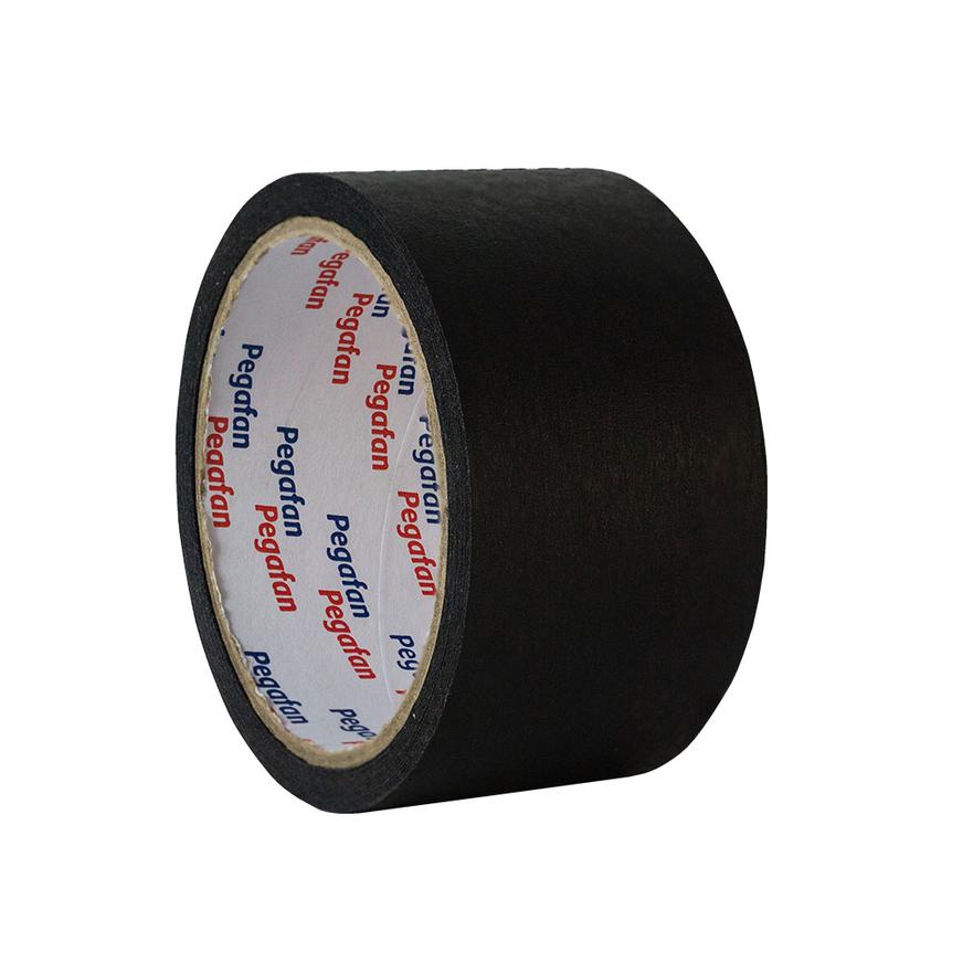 Cinta Masking Tape Pegafan 2 X 20 Yd Negro Imagen principal del producto