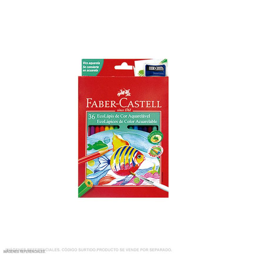 Colores Largos Acuarelables Faber Castell X 36 Und