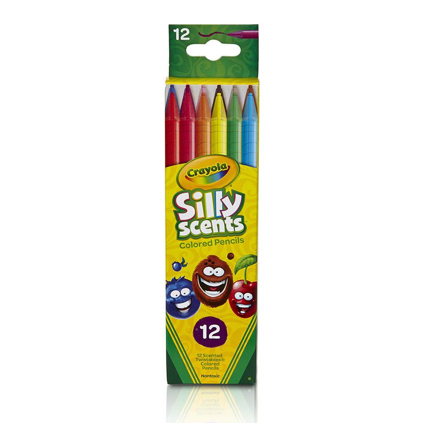 Colores Largos Crayola Twistables Silly Scents X 12 Und Imagen principal del producto