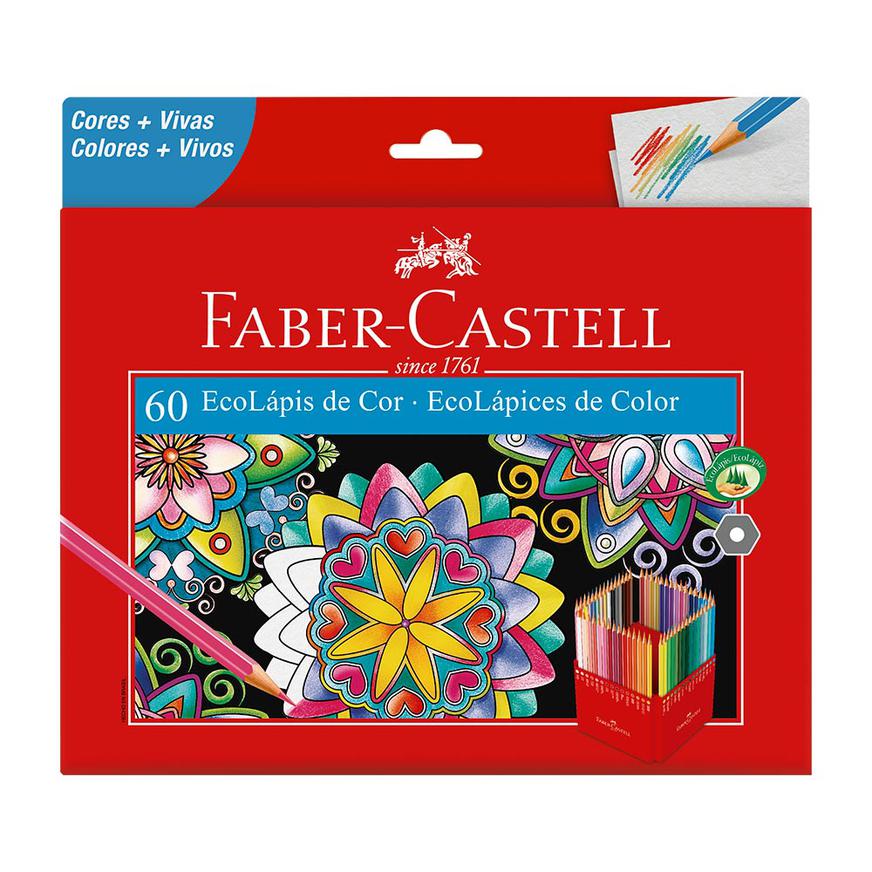 Colores Largos Faber Castell Hexagonal X 60 Und Imagen principal del producto