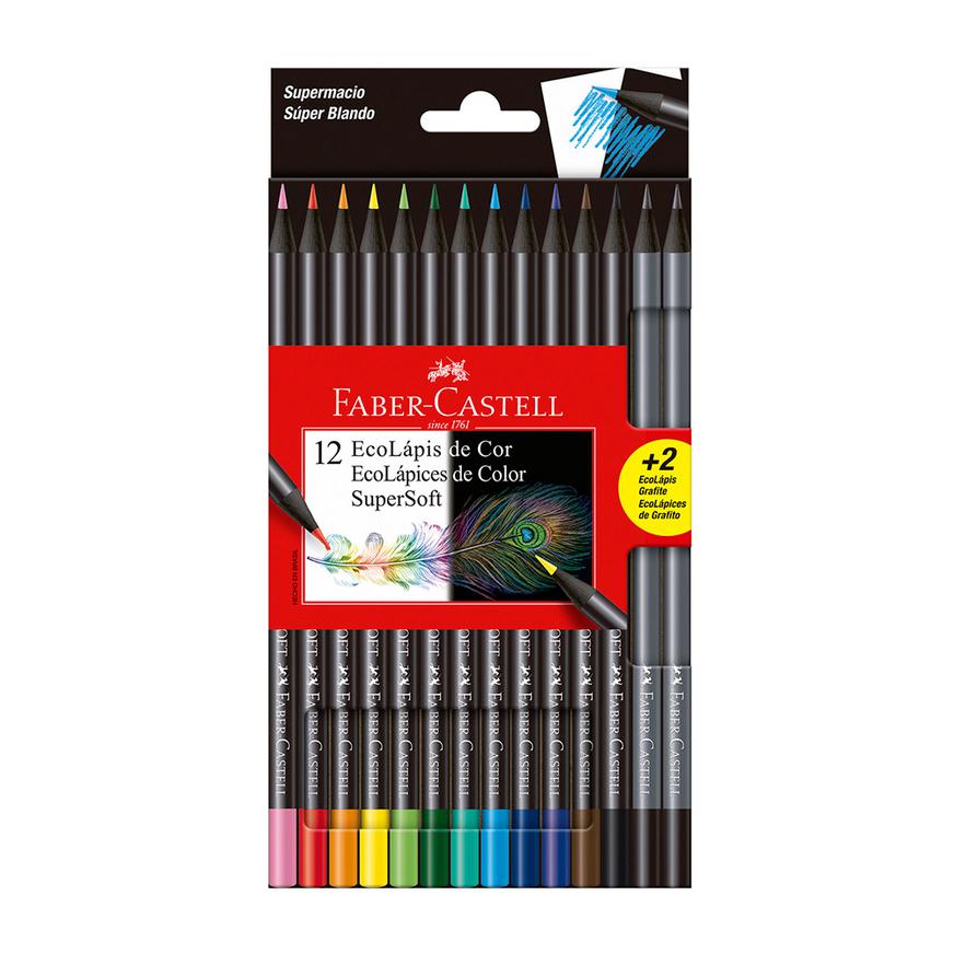 Colores Largos Faber Castell Supersoft X 12 Und Imagen principal del producto