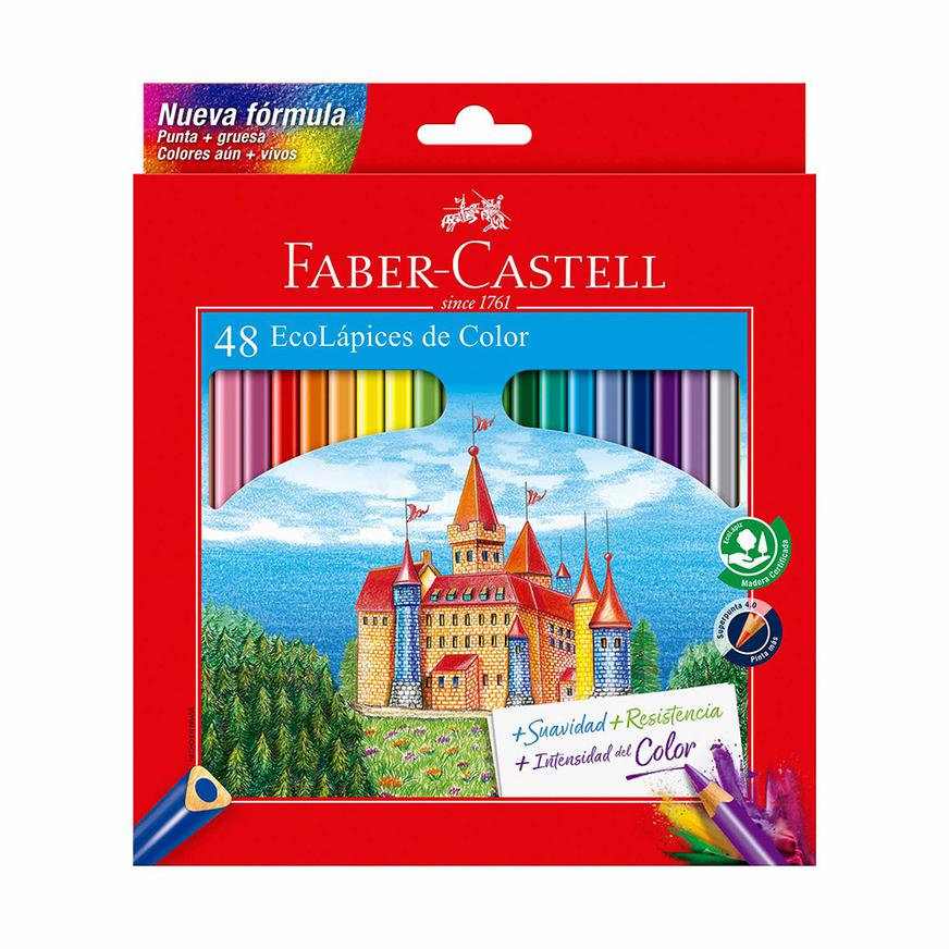 Colores Largos Faber Castell X 48 Und Imagen principal del producto