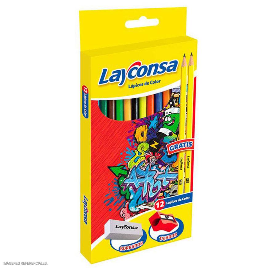 Colores Largos Layconsa Triangulares Puppy X 12 Und