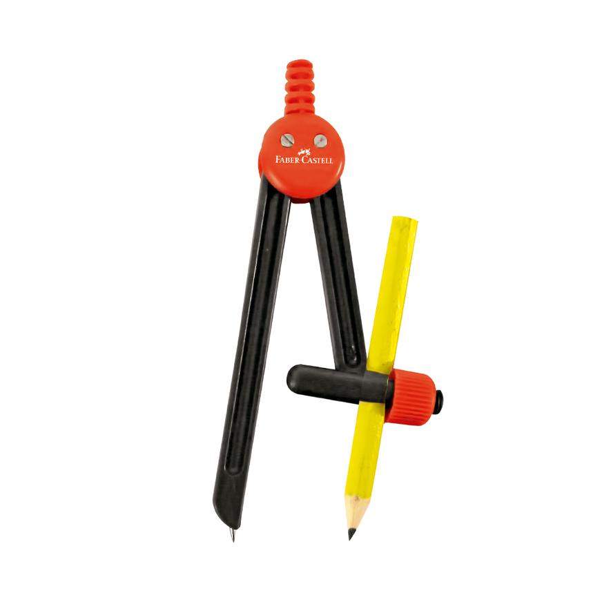 CompÃ¡s De PlÃ¡stico Faber Castell