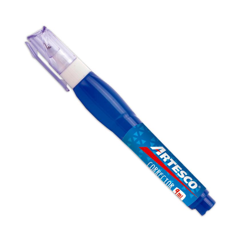 Corrector Tipo Lapicero Artesco Punta MetÃ¡lica
