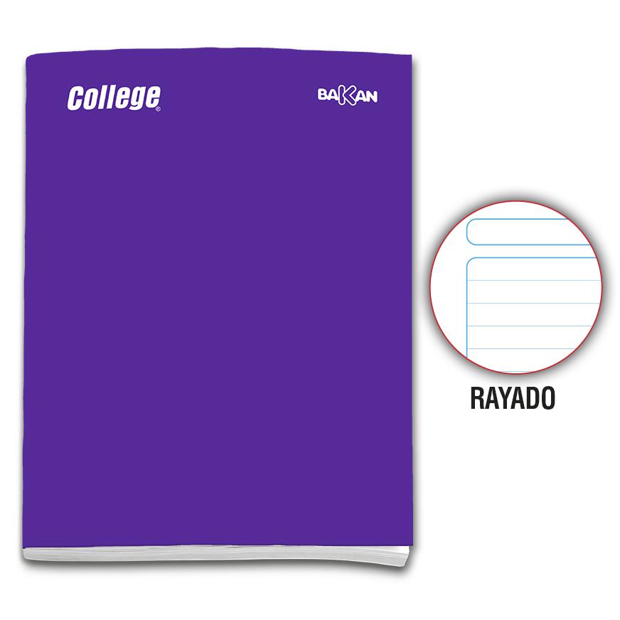 Cuaderno Rayado Deluxe College Bakan Verde LimÃƒÂ³n 80 Hojas