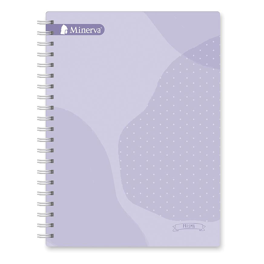 Cuaderno Cuadriculado Anillado Minerva A5 DiseÃƒÂ±o Tapa Dura Surtido 180 Hojas