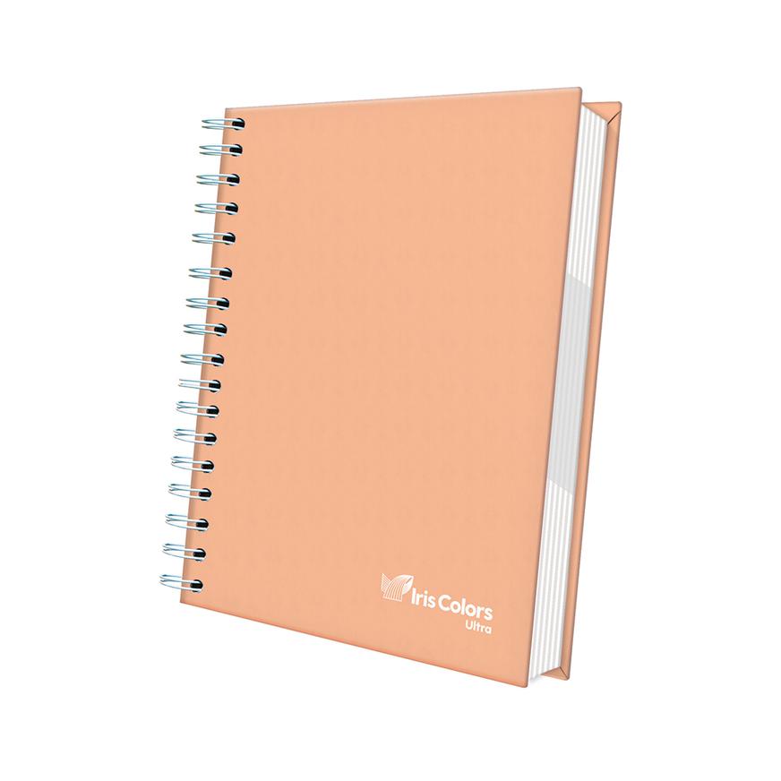 Cuaderno Cuadriculado Anillado Iris Color A4 Tapa Dura Naranja 160 Hojas Imagen principal del producto