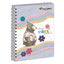 Cuaderno Cuadriculado Anillado Iris Color A4 DiseÃƒÂ±o Mujer Surtido 170 Hojas