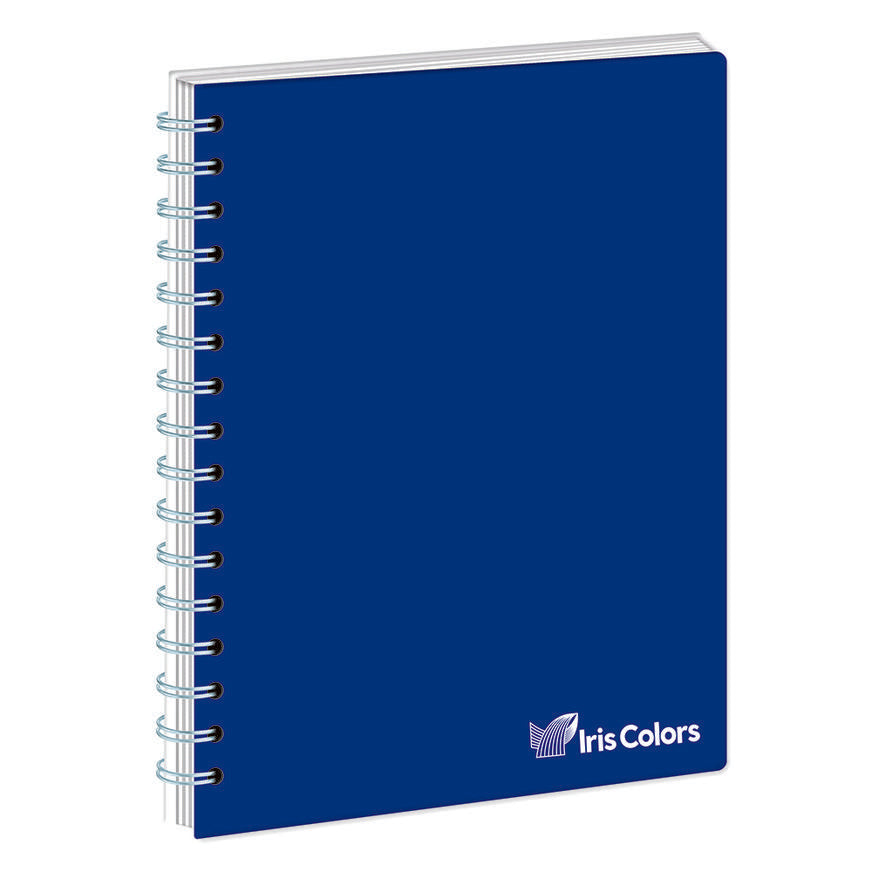 Cuaderno Cuadriculado Anillado Iris Color A4 Surtido 100 Hojas