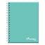 Cuaderno Cuadriculado Anillado Iris Color A4 Jade Tapa Dura