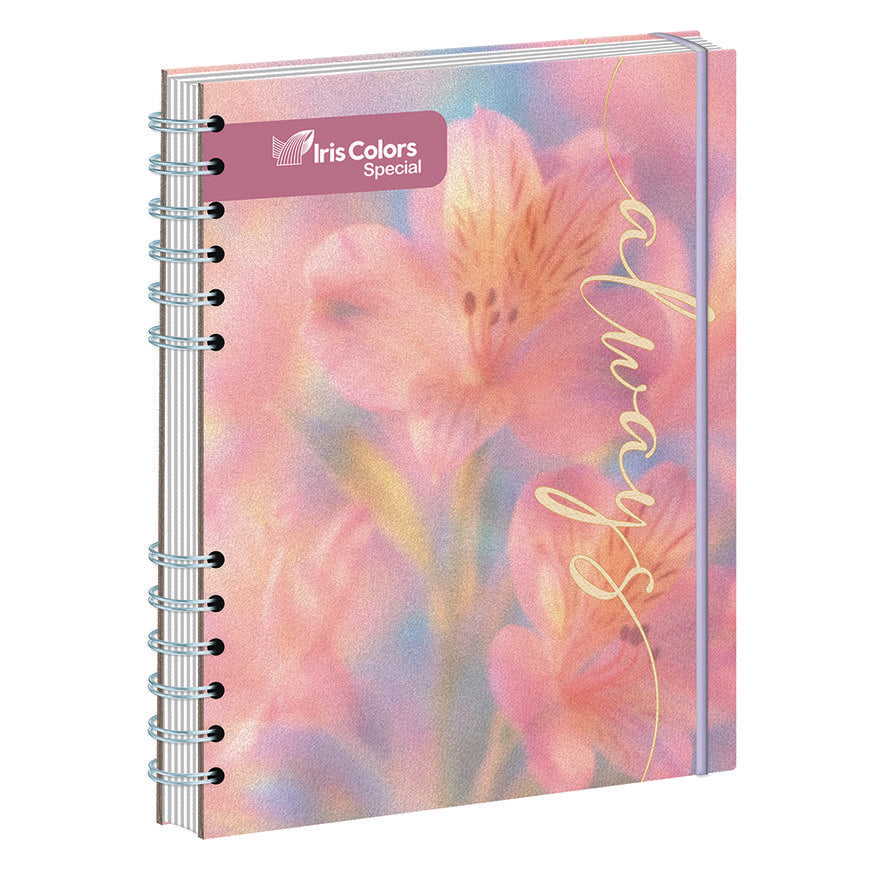 Cuaderno Cuadriculado Anillado Iris Colors B5 Special Surtido
