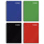 Cuaderno Cuadriculado Anillado Justus A4 Tapa Dura Surtido 160 Hojas