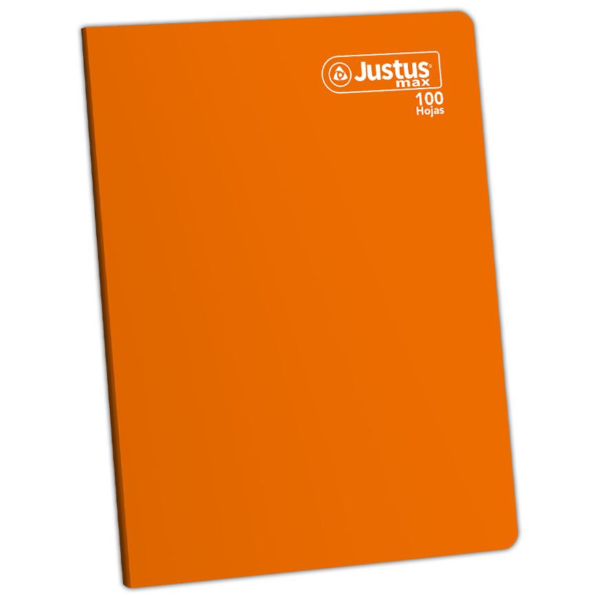 Cuaderno Rayado Max Deluxe Justus A4 Naranja 100 Hojas Imagen principal del producto