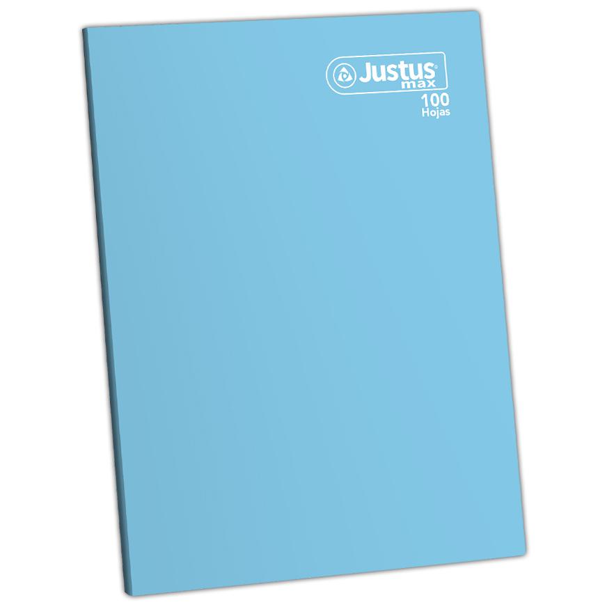 Cuaderno Triple RenglÃƒÂ³n Max Deluxe Justus A4 Celeste 100 Hojas