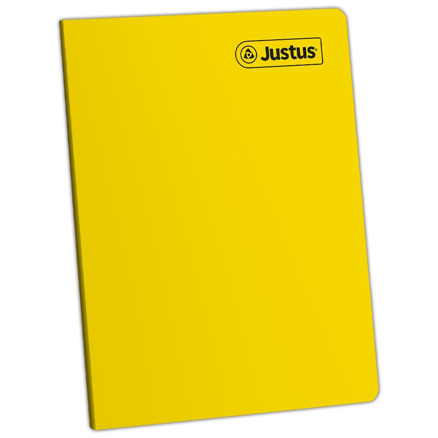 Cuaderno Rayado Deluxe Justus A4 Amarillo 80 Hojas Imagen principal del producto