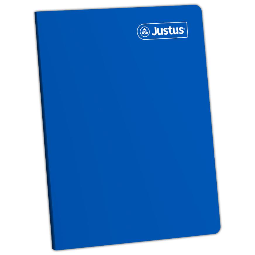 Cuaderno Rayado Deluxe Justus A4 Azul 80 Hojas Imagen principal del producto