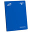 Cuaderno Triple Raya Deluxe College Max A4 Azul 80 Hojas