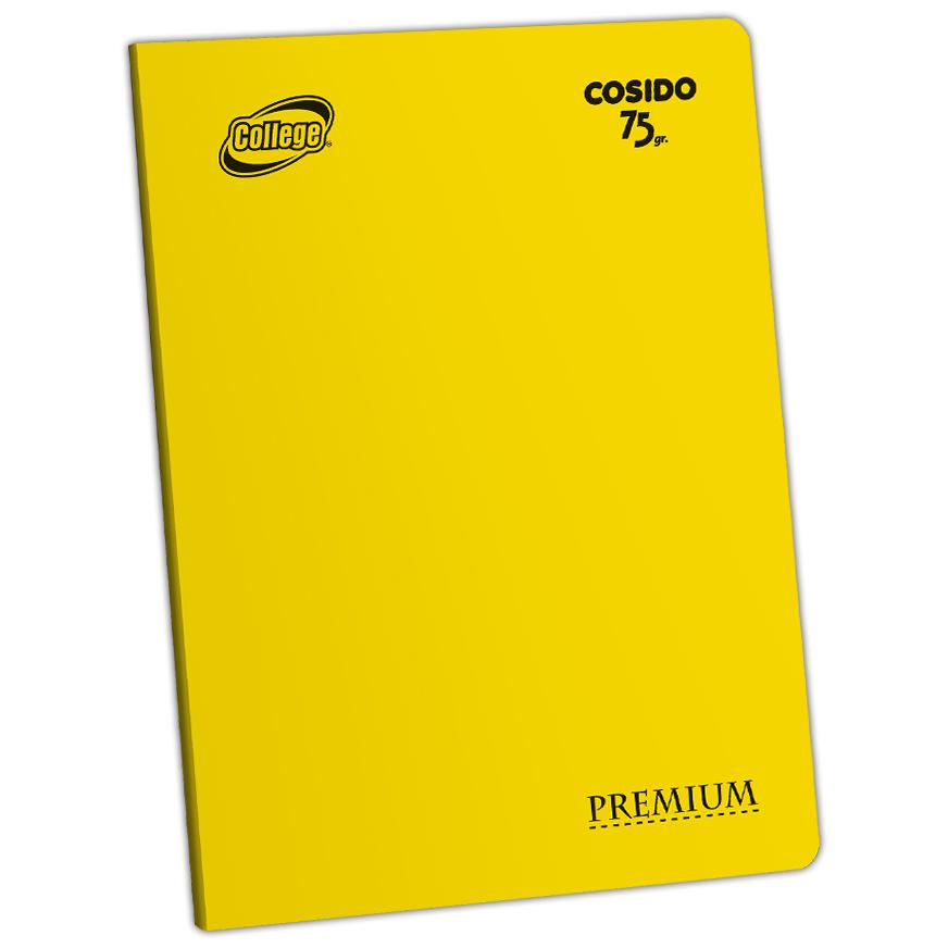 Cuaderno Cuadriculado Deluxe College A4 Amarillo 80 Hojas Imagen principal del producto