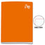 Cuaderno Doble Raya Deluxe Loro A4 Anaranjado 80 Hojas