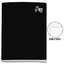Cuaderno Doble Raya Deluxe Loro A4 Negro 80 Hojas