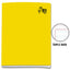 Cuaderno Triple Raya Deluxe Loro A4 Amarillo 80 Hojas